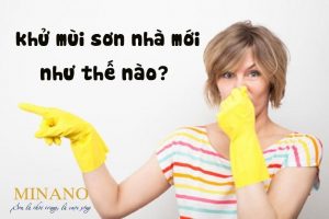 Cách khử mùi sơn an toàn và hiệu quả